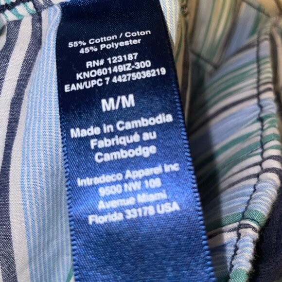 IZOD Striped Cotton blend pants - Picture 4 of 4